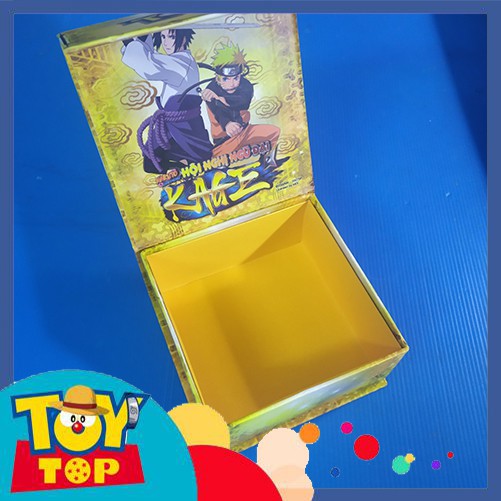 [Hàng 2nd] Hộp đựng thẻ Toonies - hộp nam châm - hộp gia bảo Toonies Naruto hội nghị ngũ đại Kage 2nd