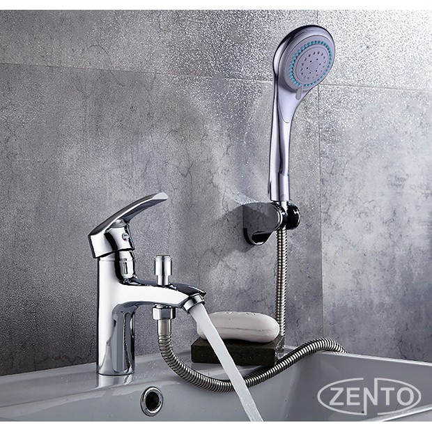 Bộ vòi chậu lavabo kết hợp sen tắm nóng lạnh ZT2045