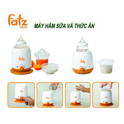 Máy Hâm Sữa 4 Chức Năng Mono 2 ( FB3002SL ) Fatz Baby Hâm Thức Ăn, Tiệt Trùng, Giữ Nóng, Vắt Cam ( Tặng 03 túi trữ sữa )