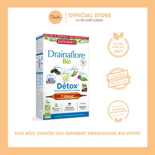 Nước uống thải độc chuyên sâu superdiet drainaflore bio detox