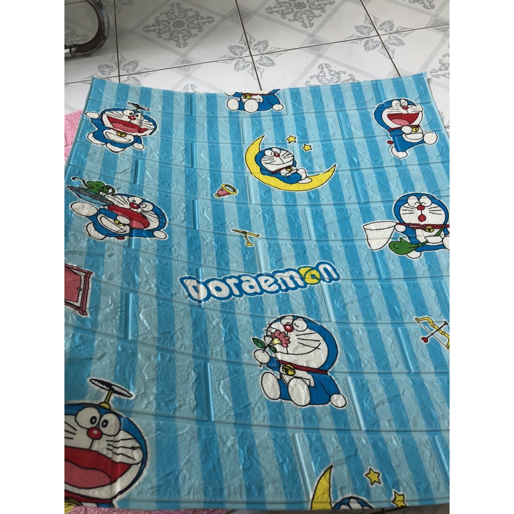 Xốp dán tường 3d hình cá dành cho trẻ em 5mm 70x77cm | BigBuy360 - bigbuy360.vn