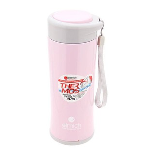 Bình giữ nhiệt inox elmich el7918 420ml hồng - larva store