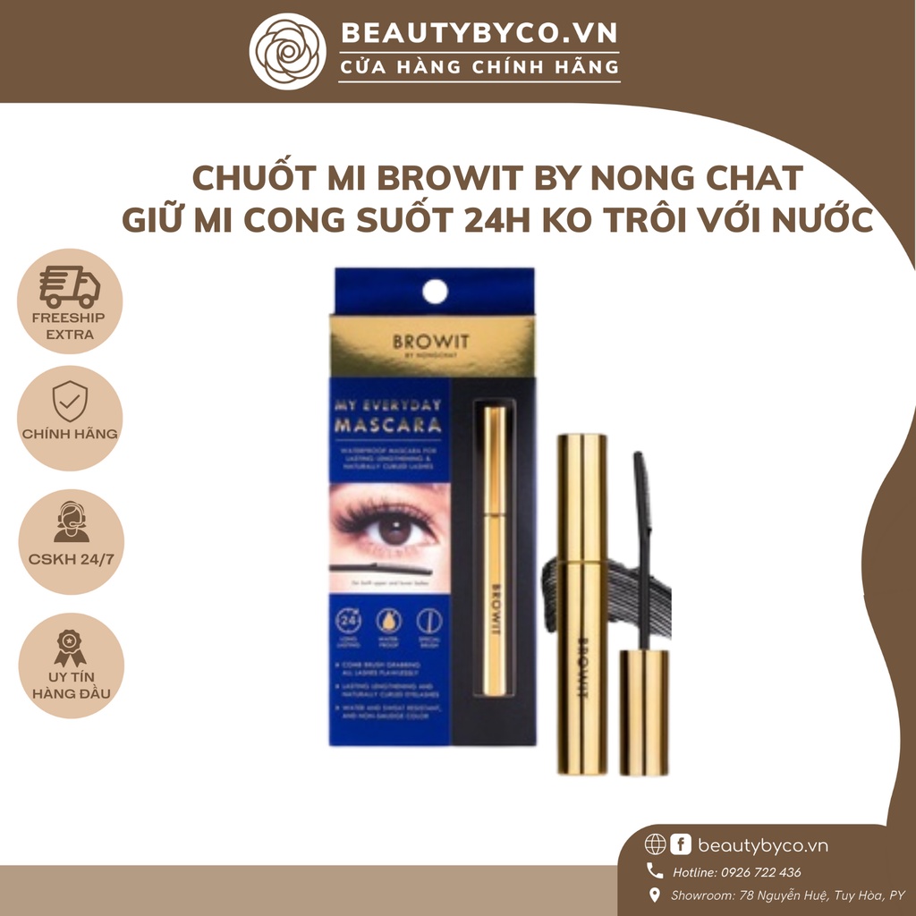 Chuốt mi Browit Nong chat My every day macara dài mi giữ mi đến 24h