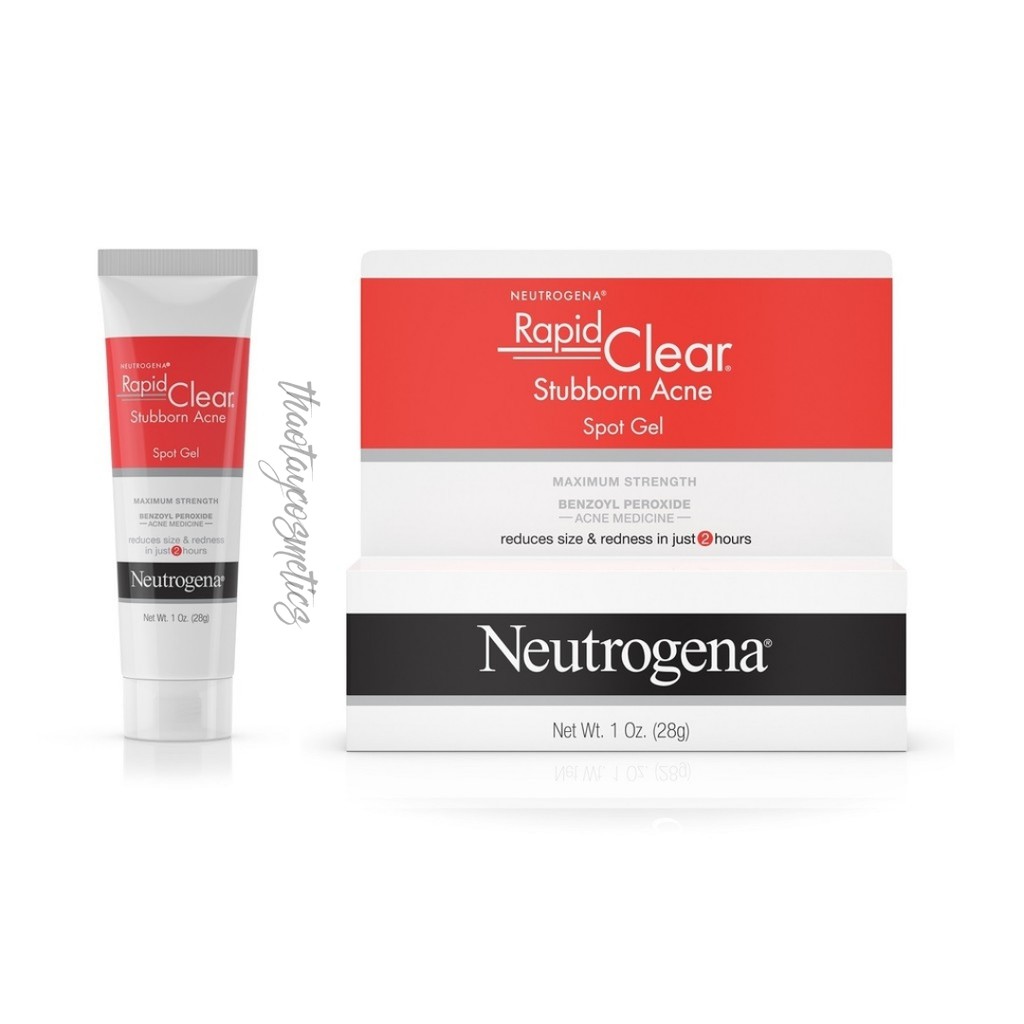 Gel làm giảm mụn Neutrogena Rapid Clear Stubborn Acne Spot Gel (28g)