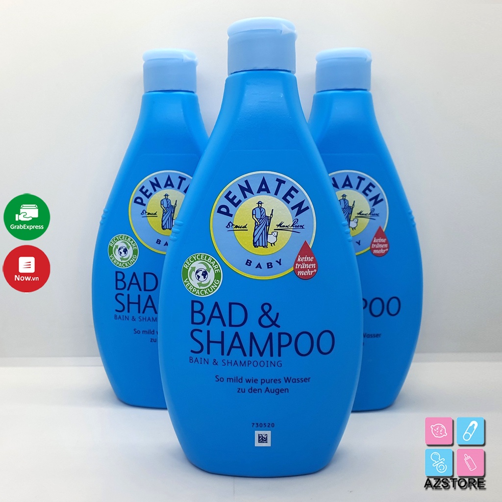 Sữa tắm gội Penaten chống cảm cúm cho bé 400ml - Đức