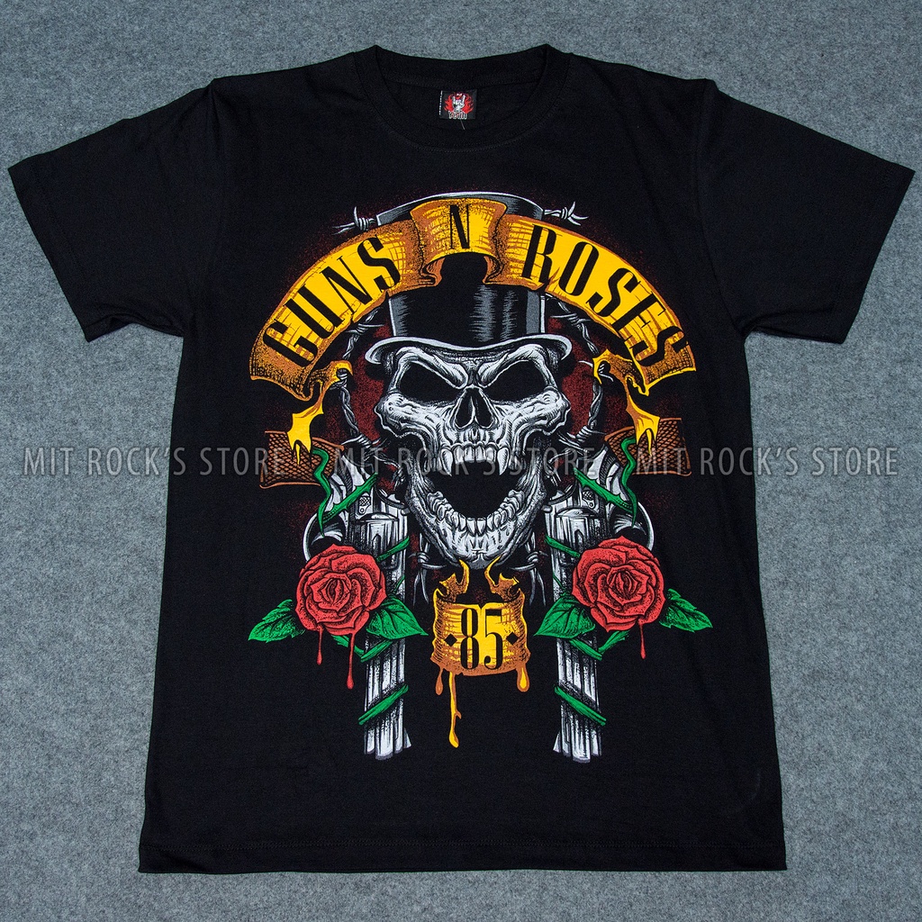 Áo Guns n Roses - Rock band tee - Áo Rock - Size S, M, L, XL, XXL - Áo Thái Lan