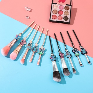 Bộ 5 Cọ Trang Điểm Phấn Mắt Hình Stitch Dễ Thương