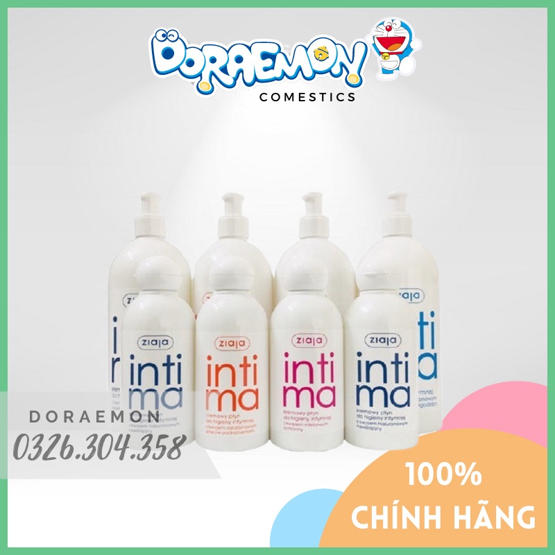 [CHÍNH HÃNG 100%] Dung dịch vệ sinh Intima Ziaja 200ml Ba Lan, giải quyết các vấn đề về phụ khoa hoàn toàn