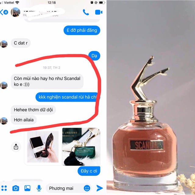 [Tặng Quà Khủng]_Nước hoa nữ Scandal_Hương Thơm Trẻ Trung_Ngọt Ngào_Dễ Thương_Năng Động_Sexy. | BigBuy360 - bigbuy360.vn