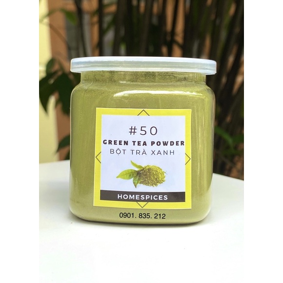 Bột Trà Xanh nguyên chất Thái Nguyên - Green Tea powder