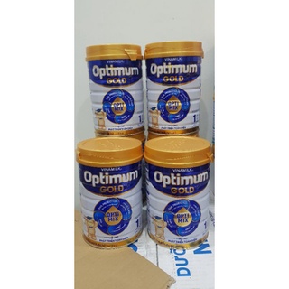 Combo 4 lon sữa bột optimum gold 1 400g date mới