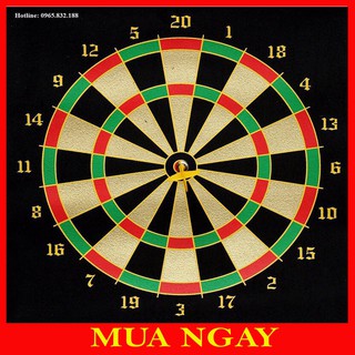Bảng phi tiêu nam châm 12 inch 2 mặt 4 phi tiêu nc12 cao cấp