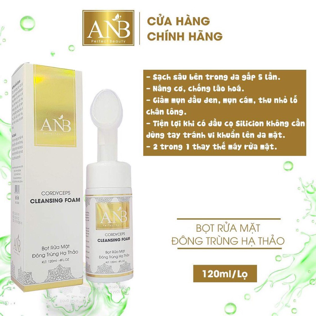 Bọt rửa mặt cao cấp đông trùng hạ thảo tâm an { CHÍNH HÃNG }