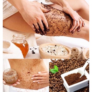 100gr bã cafe đắp mặt tẩy da chết trắng da