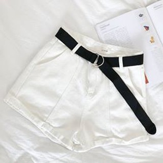 Quần short Kaki cạp cao ống rộng, quần short sắn gấu phong cách_C1