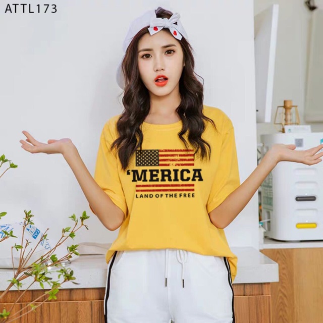 Áo thun form rộng unisex sp y hình