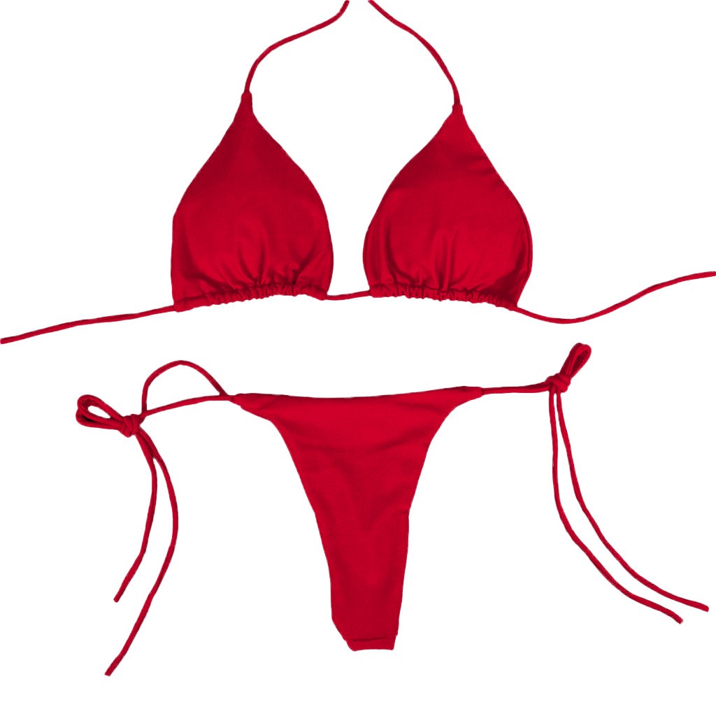 Bikini Lưng Cao Phối Bèo Thiết Kế Quyến Rũ Cho Phái Nữ | BigBuy360 - bigbuy360.vn