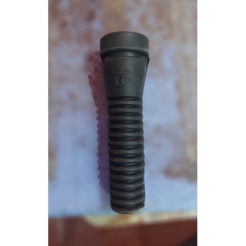 Núm cao su vặt lông gà, lông vịt, số 19 màu đen chất liệu cao su cao cấp làm từ thiên nhiên siêu bền