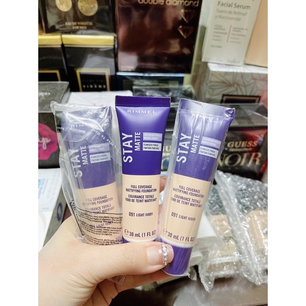 Kem nền, BB Cream kiềm dầu Rimmel Stay Matte, Hàng Mỹ chính hãng nhập khẩu