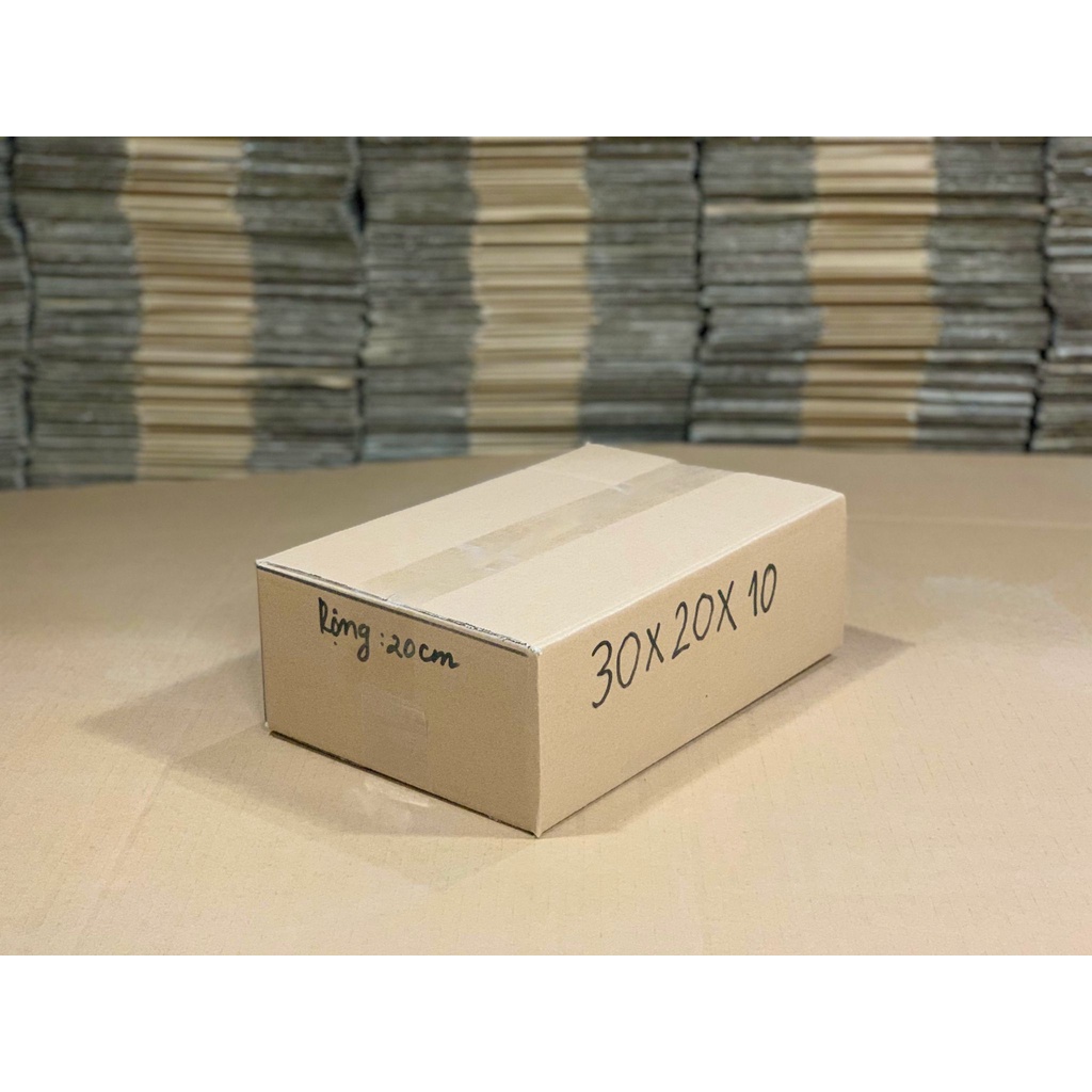30x20x10 combo 50 hộp carton đóng hàng SL01