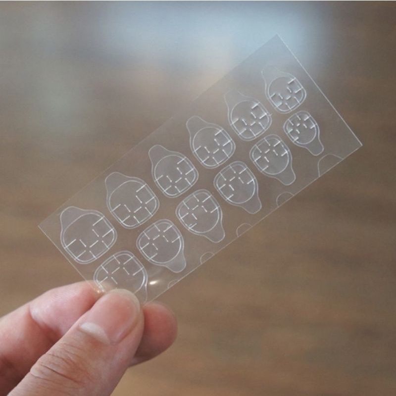 Miếng keo hai mặt dán móng up, miếng dán nail box