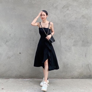ĐẦM MIDI 2S BÈO TẦNG Kt