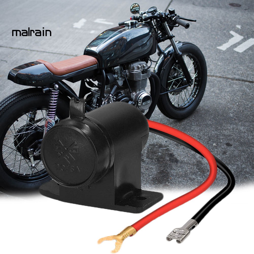 Tẩu Sạc Chống Nước 12v Cho Xe Hơi / Xe Máy / Tàu Thủy