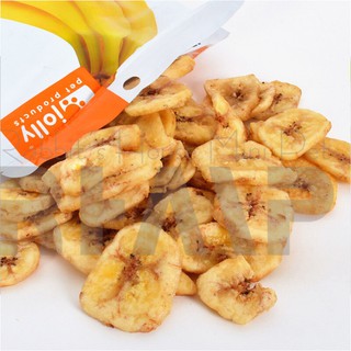 Thức ăn vặt cho hamster jolly chuối sấy 120gr