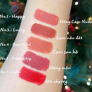 Son thỏi Mini - Set 5 Thỏi - Son Hồ Ngọc Hà