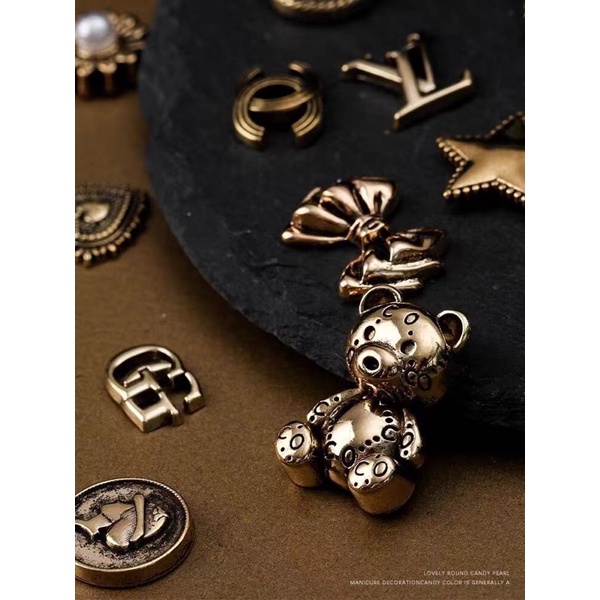 Set cham nail 50 viên gắn móng