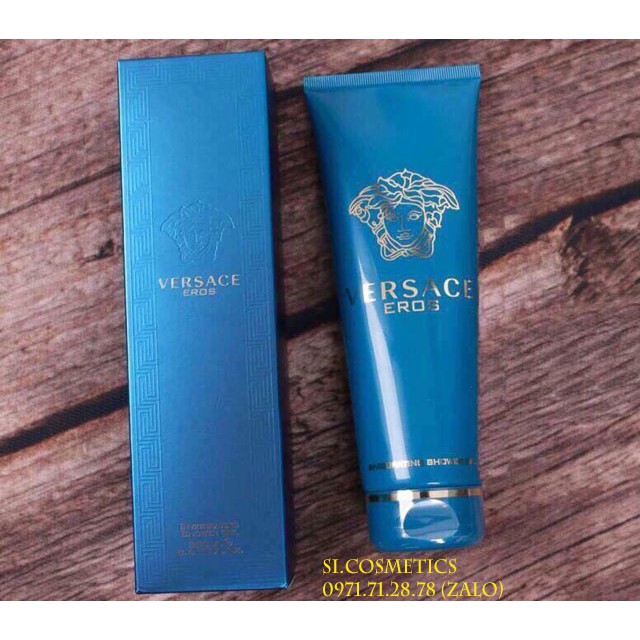 (250ml) Sữa tắm nước hoa nam cao cấp Versace Eros Invigorating Shower Gel
