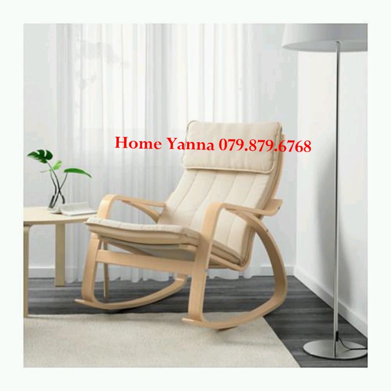 Ghế Thư Giãn Poang Rocking Chair Ikea Cao Cấp