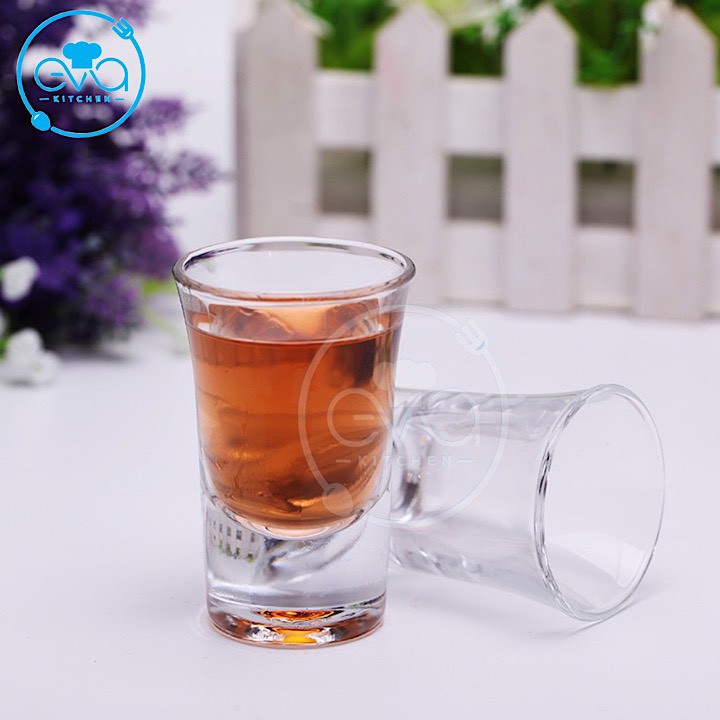 Hộp 6 Ly Thuỷ Tinh Nhỏ Dáng Ly Rượu Shot 20-34 Ml Deli EY3001 M2957