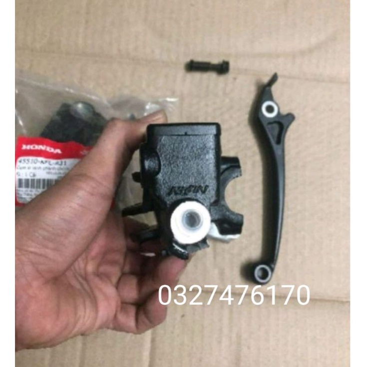 Bộ cùm tay thắng ,phanh bình dầu xe FUTURE 1 zin honda