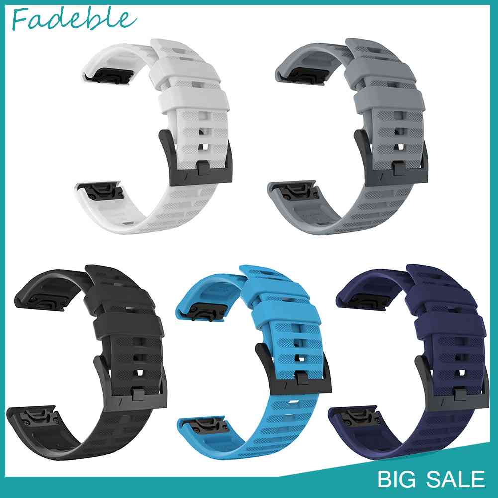 Dây Đeo Silicone 26mm Cho Garmin Fenix 6X