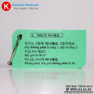 COMBO Flashcard Tiếng Hàn Sơ cấp TOPIK 1,2 (Từ vựng, ngữ pháp)