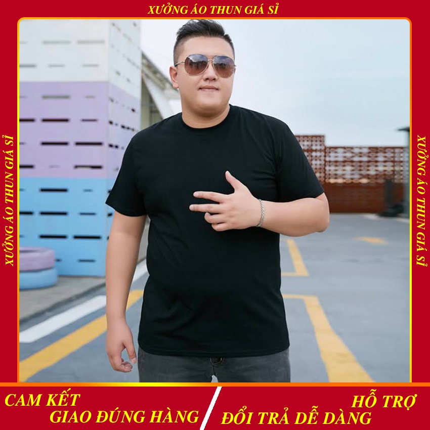 Áo Thun Nam Cho Người Mập - Áo Phông Dành Cho Người Béo