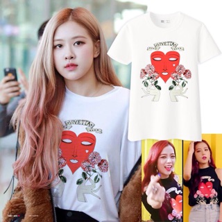 Áo BLACKPINK ROSE JISOO ( tặng ảnh BP)