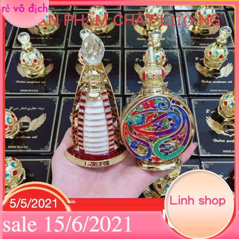 [Giá Sỉ Bán Lẻ] Tinh Dầu Nước Hoa DUBAI MẪU LĂNG TRỤ, VƯƠNG MIỆN (Chính Hãng)