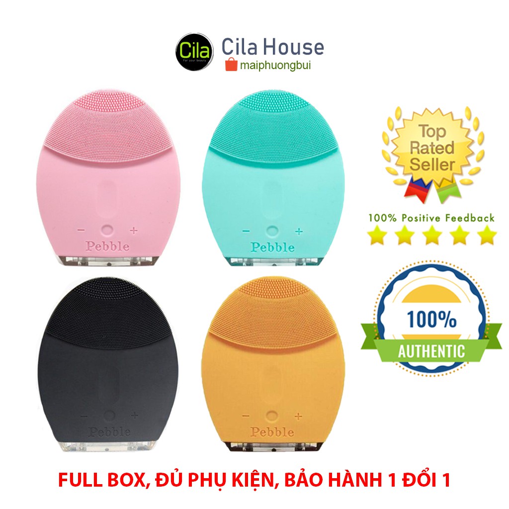 Máy rửa mặt Pebble Lisa chính hãng có phiếu bảo hành - Cila House