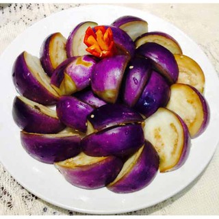 Hạt giống Cà Tím Tròn (Cà Bát Tím) Thái Lan 0.5gr
