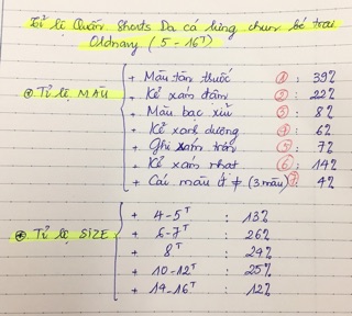 Quần lửng cho bé trai