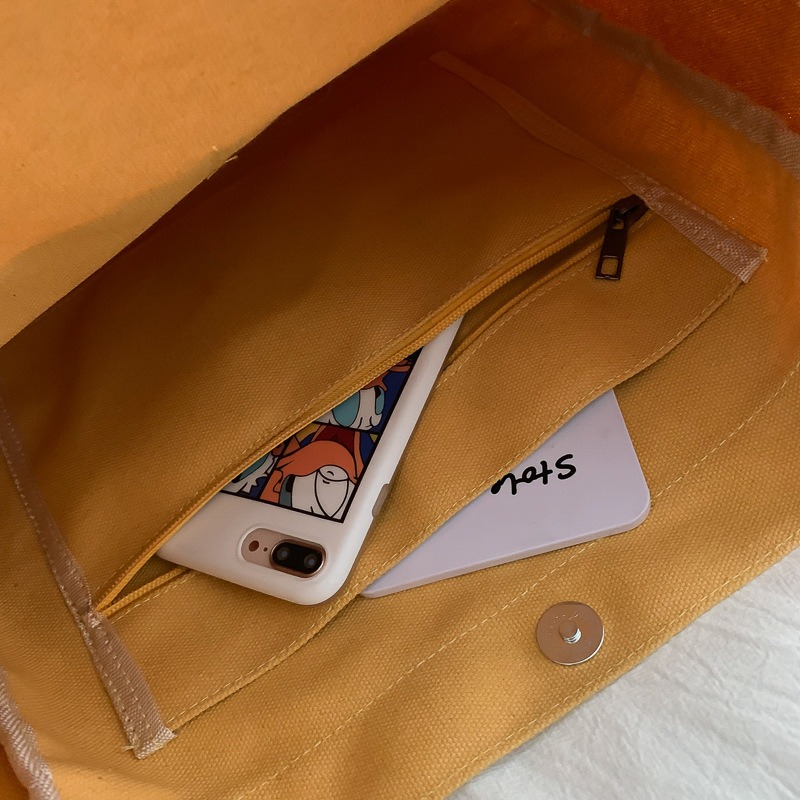 Túi đeo vai IELGY vải canvas xinh xắn thời trang dễ phối đồ cho nữ