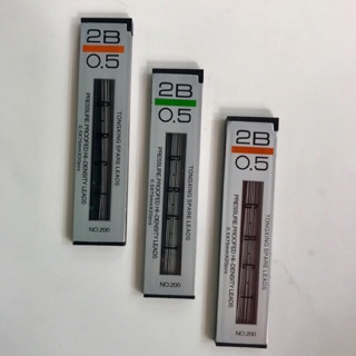[Thanh Hoá] Hộp ngòi chì kim (pencil leads) Tongxing, 20 ngòi x 0,5 x 0,75mm