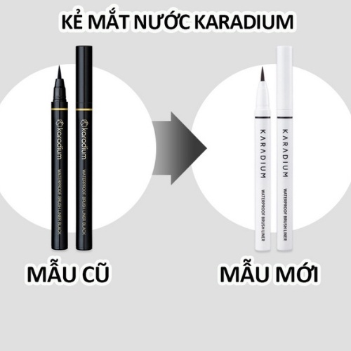 Kẻ Mắt Karadium - Vỏ Trắng + Vỏ Đen