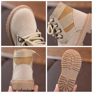 Giày Bốt Martin Mềm Size 21-30 Thời Trang Cho Bé