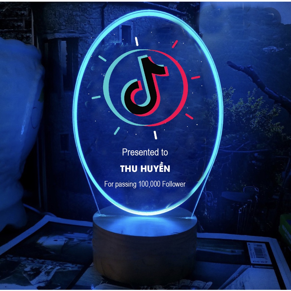 Nút tiktok in theo yêu cầu