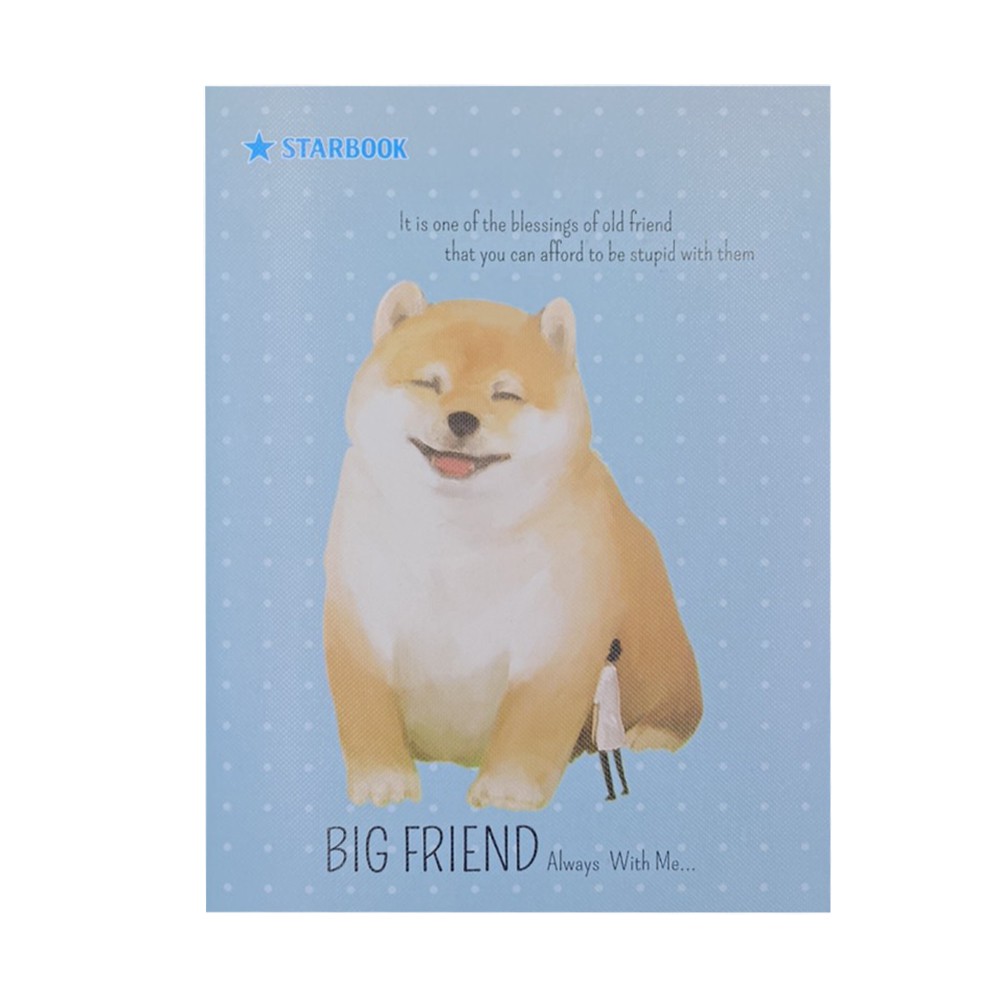 Tập Học Sinh Ô Ly Starbook BIG FRIEND T05 - 96 Trang (15.5 x 20 cm)