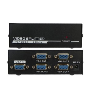 Bộ chia VGA 1 ra 4 ( Chia 1 máy tính ra 4 màn hình)