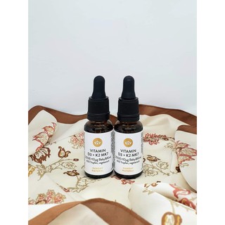 Vitamin D3 + K2 Mk7 Sunday Natural 20ml Đức [Date 10/2022]